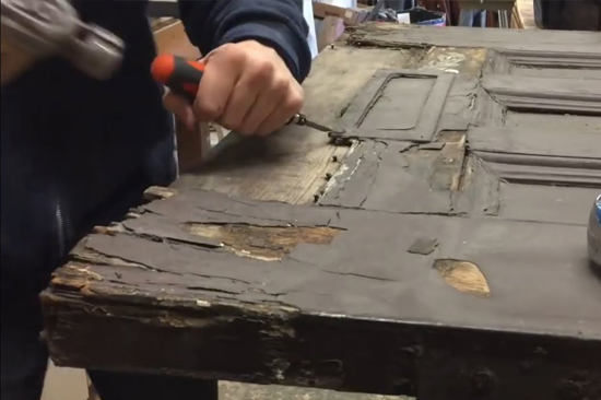 Discovery Bay-wooden-door-repair